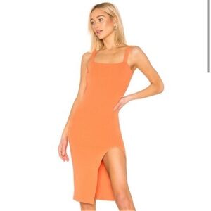 superdown Zoe Square Neck Dress